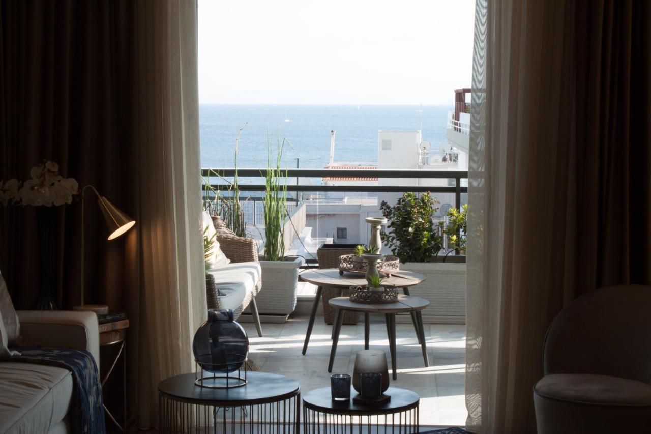 Sea View Super Romantic Apartment Atenas Exterior foto